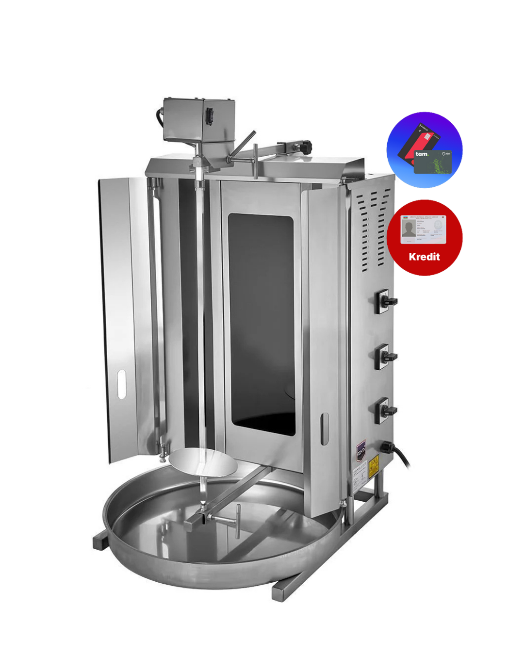 Remta Dönər aparatı 3 radyanlı elektrikli